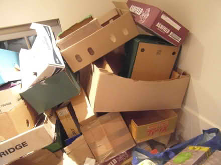 Photo of free cardboard boxes - small/medium size - open-top (Waverton CH3) #1