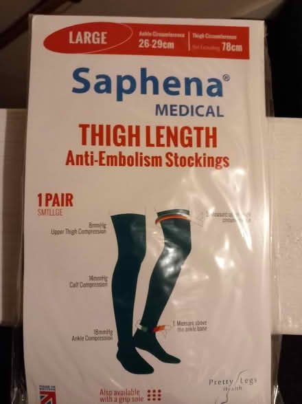 Photo of free Anti embolism stockings (Oxlease AL10) #2