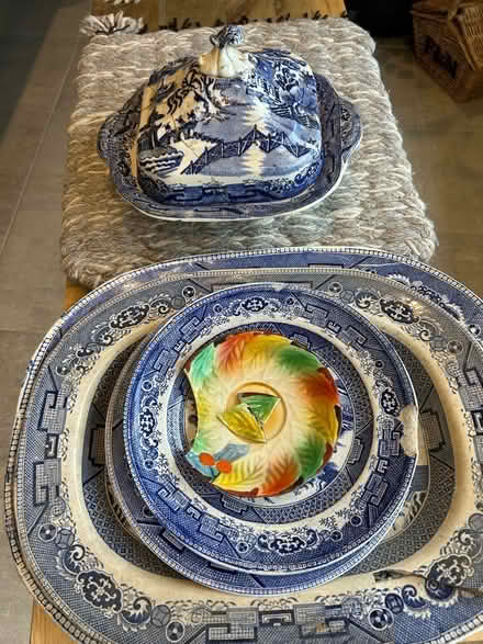 Photo of free Old/cracked plates and pots (Tregarth LL57) #1