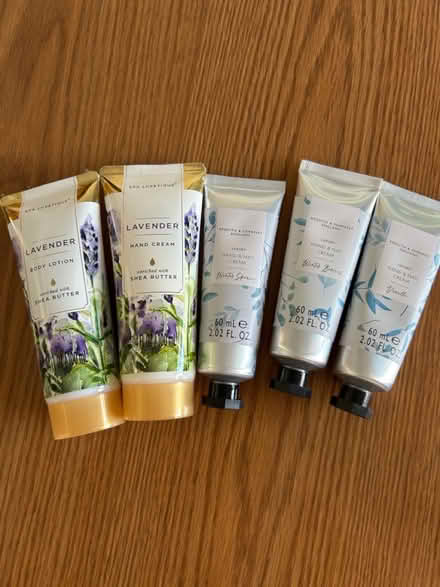 Photo of free 5 tubes of hand creams (Woodridge) #1