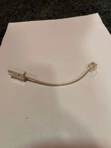 Photo of free Telephone landline to modem cable (St Andrew's BS6) #1