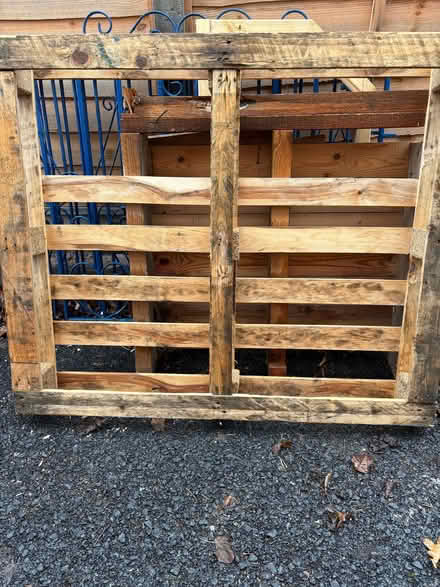 Photo of free Pallet (and wood behind if wanted) (Hereford HR1) #1