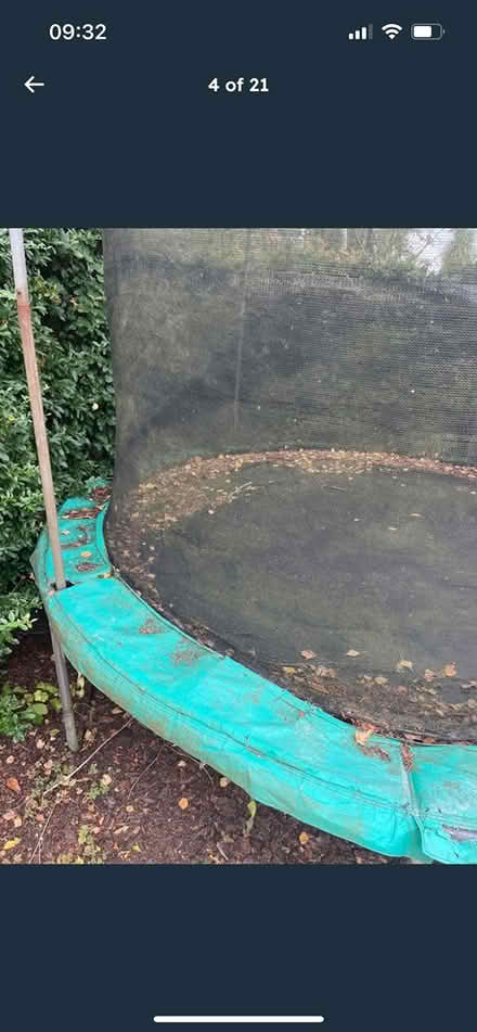 Photo of free Jumpking 10ft trampoline (Colehill BH21) #4