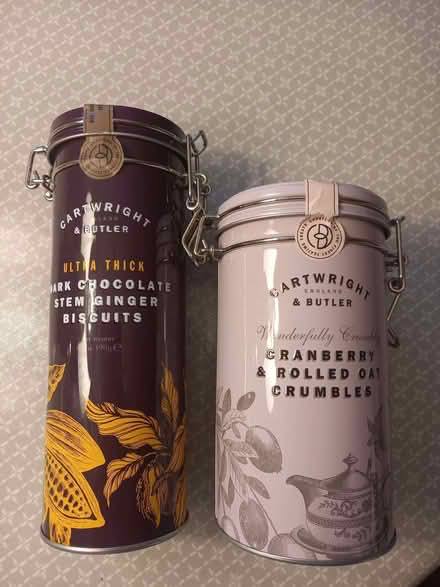 Photo of free empty biscuit tins (West Yatton SN14) #1