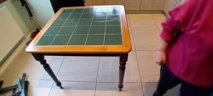 Photo of free Tiled kitchen table (Ebbw vale NP23) #1