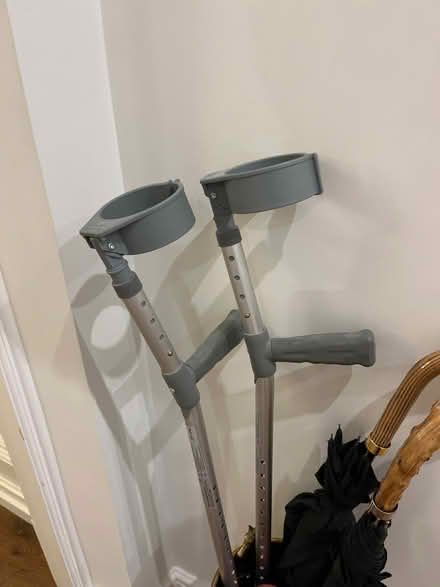 Photo of free Pair of crutches (Bloomsbury WC1B) #1