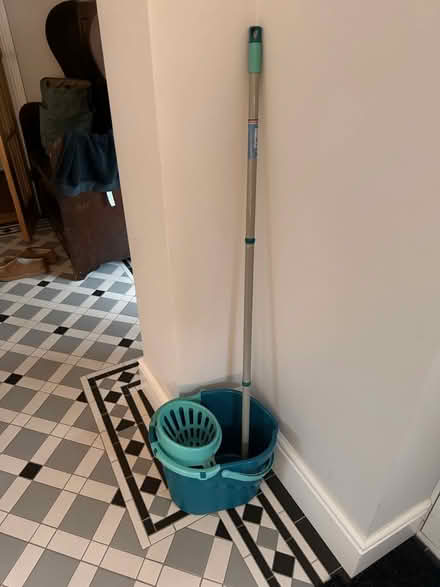 Photo of free mop bucket and pole (Holmer Green HP15) #1