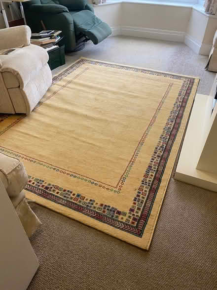 Photo of free Large wool rug 90x60” (EX3) #1