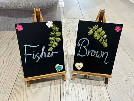 Photo of free table stands (KT6 Surbiton) #2