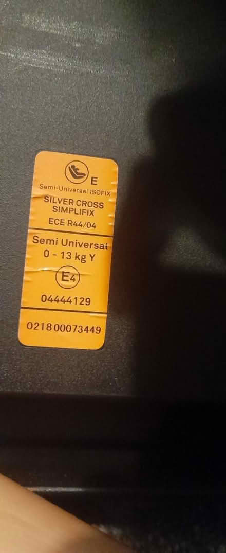 Photo of free Car seat and isofix base (Bury, BL9) #1