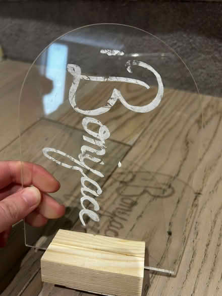 Photo of free table stands (KT6 Surbiton) #3