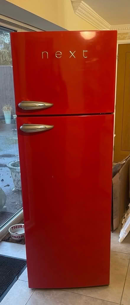 Photo of free Fridge freezer - red- Next (Walsall WS5) #1