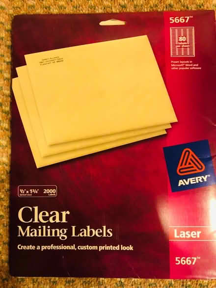 Photo of free Address labels (Bethesda- River Rd & Wilson Ln) #3