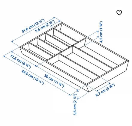 Photo of free Wooden Cutlery Tray (Skerries) #2
