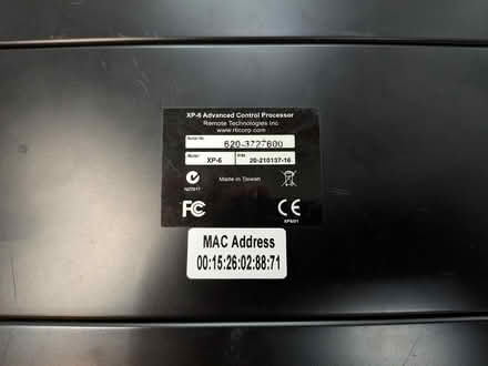 Photo of free RTI XP-6 Advanced Control Processor (Glebe / Dow's Lake) #3