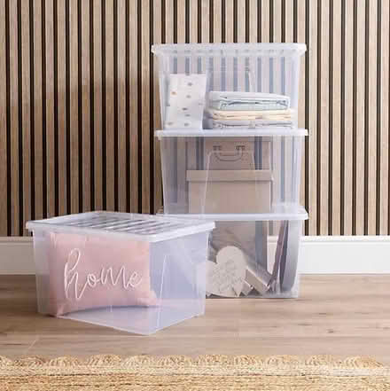 Photo of Storage boxes plastic and woven (Craiglockhart EH14) #1