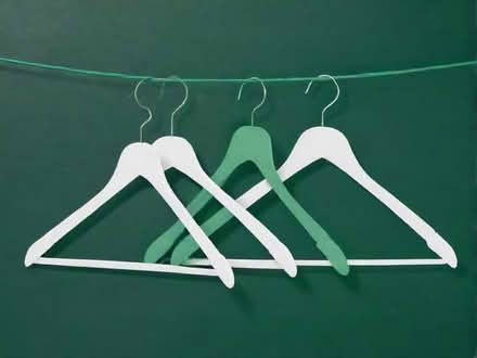 Photo of free Plastic clothes hangers (Earls Barton NN6) #1