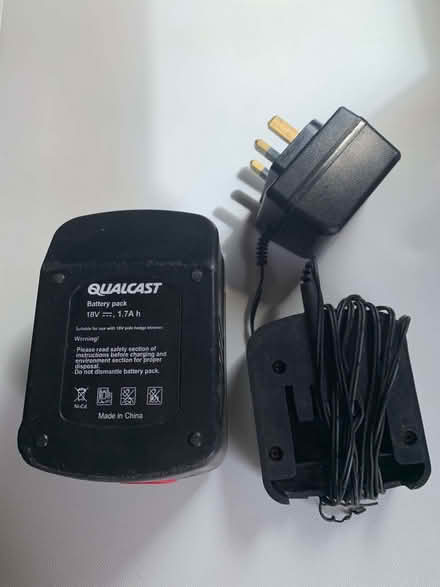 Photo of free Qualcast battery and charger (Wistaston CW2) #1