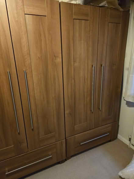 Photo of free 2 x wardrobe, 2x bedside table (Westerham TN16) #1