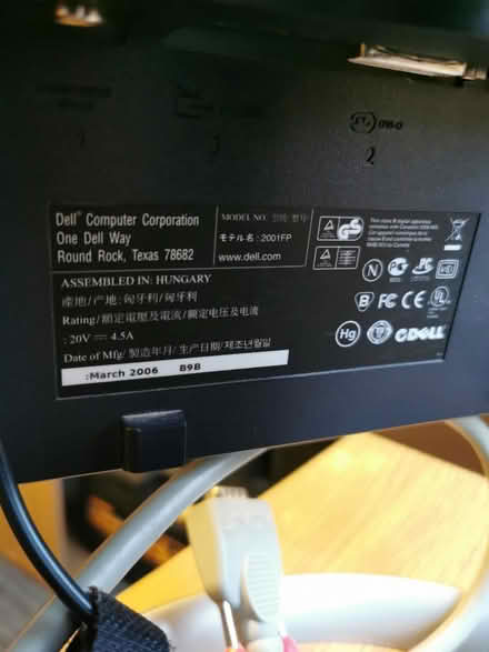 Photo of free Dell monitor (Mitcham Eastfields CR4) #2