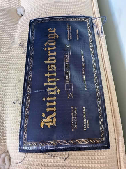 Photo of free Double bed mattress (Motherby CA11) #2