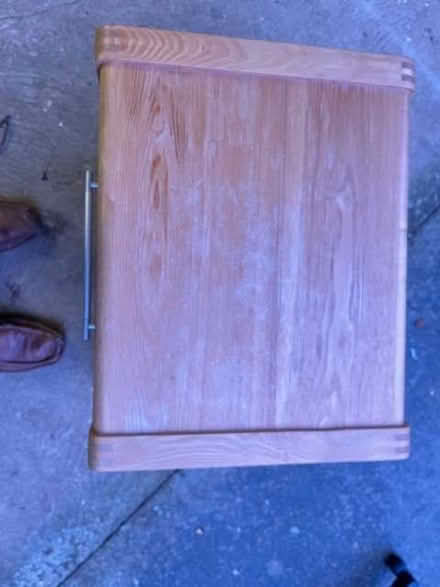 Photo of free 2 drawer Bedside cabinet wood (Brickhill MK41) #2