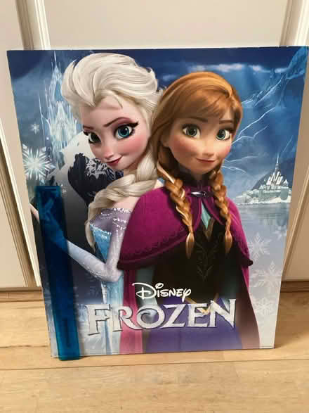 Photo of free Hardback Frozen Poster (Chellaston DE73) #1