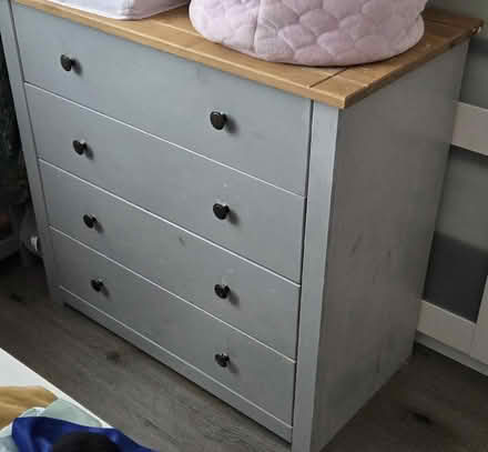 Photo of free wardrobe and chest of drawers (Huyton Quarry L36) #2