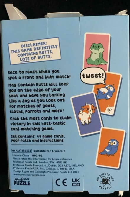 Photo of free Card game (Castle Donington DE74) #2