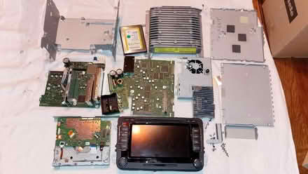 Photo of free Skoda Columbus stereo satnav plus amplifier. (New Town TN22) #1