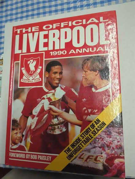 Photo of free Liverpool the official 1990 annual (Lye Valley OX3) #1