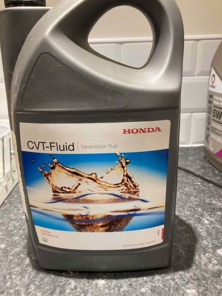 Photo of free Honda CVT fluid (Runcorn, WA7) #1