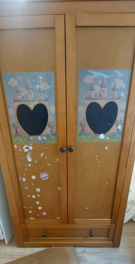 Photo of free Wooden wardrobe (isleworth) #1