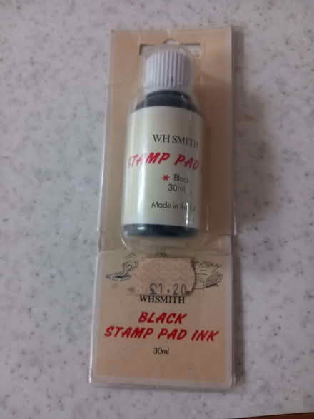 Photo of free Bottle of stamp pad ink (Woodley RG5) #1