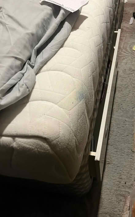 Photo of free Bed 2large StorageDrawers& Mattress (Tooting/Mitcham area) #4