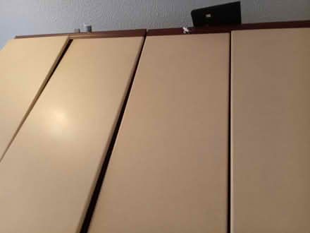 Photo of free One tall solid wood cupboard (Eastville BS5) #2