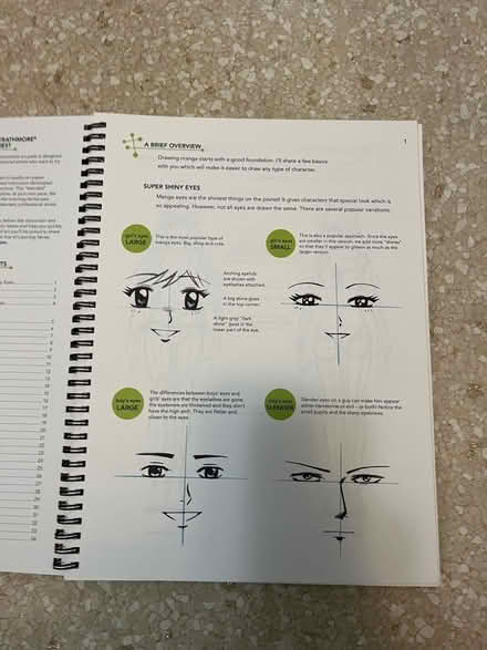 Photo of free Manga drawing book (Sunny arts area) #3