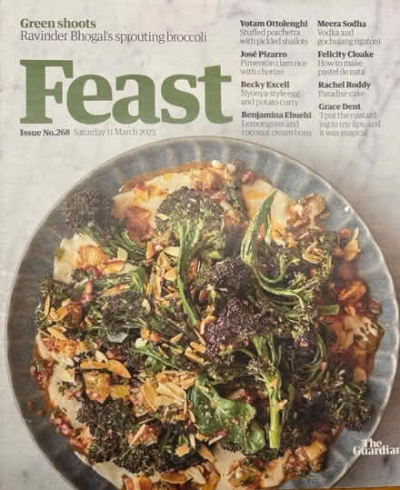 Photo of free Guardian ‘Feast’ recipe magazines (Batchwood AL3) #2