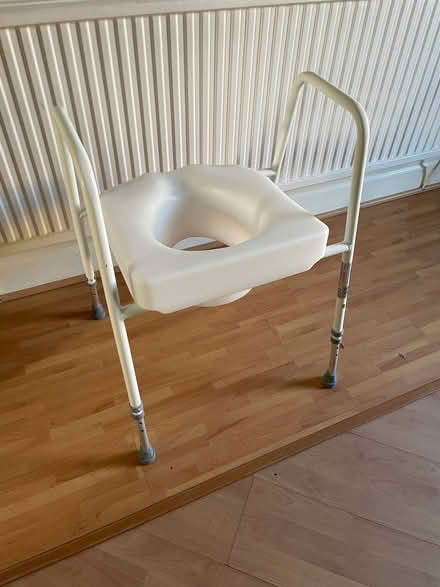 Photo of free Rasied toilet seat. (Bowerham LA1) #1