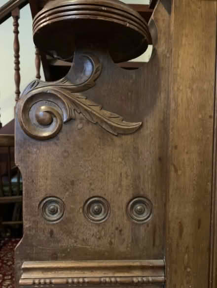 Photo of free Vintage pedal organ ornate wood (Blagdon BS40) #4
