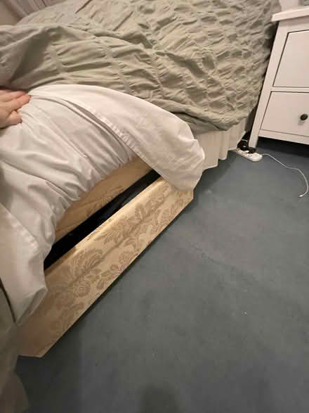 Photo of free Double divan bed and mattress (Caldecott OX14) #2