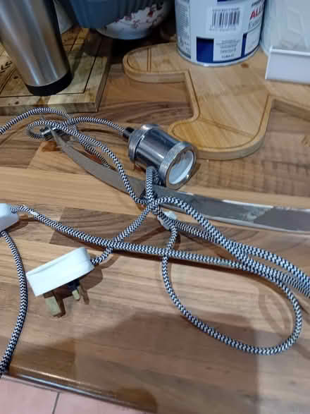 Photo of free Plug in light fitting (Bowburn DH6) #1