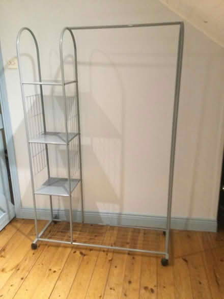 Photo of free Clothes rail on castors (Kimmage) #1