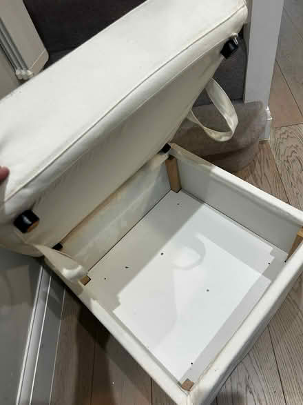 Photo of free Storage footstool (KT6 Surbiton) #1