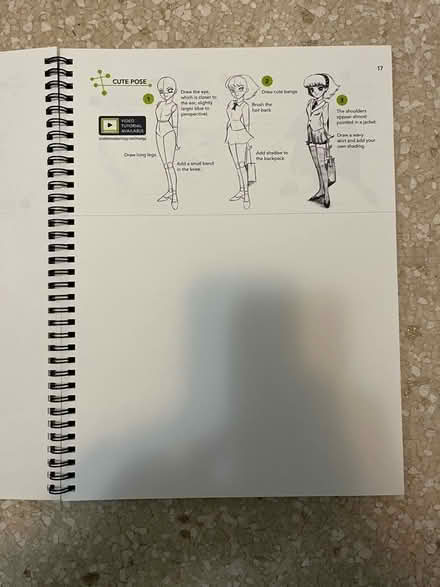 Photo of free Manga drawing book (Sunny arts area) #2