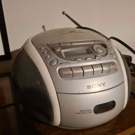 Photo of free CD and cassette tape player (Goldington MK41) #1