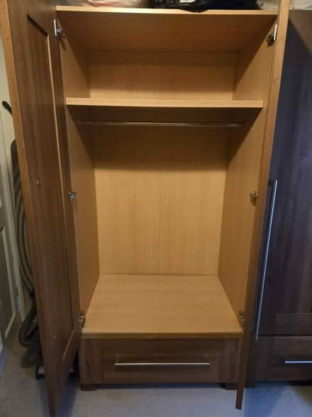 Photo of free 2 x wardrobe, 2x bedside table (Westerham TN16) #2