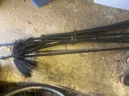 Photo of free Chimney brush and rods (Uley GL11) #2