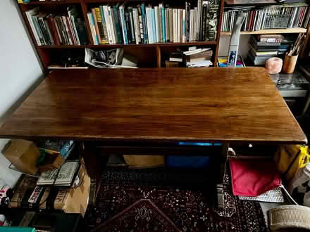 Photo of free Solid oak dining table (Bourne PE10) #2