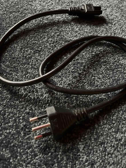 Photo of free Printer cable European clover-leaf plug (St Andrew's BS6) #1